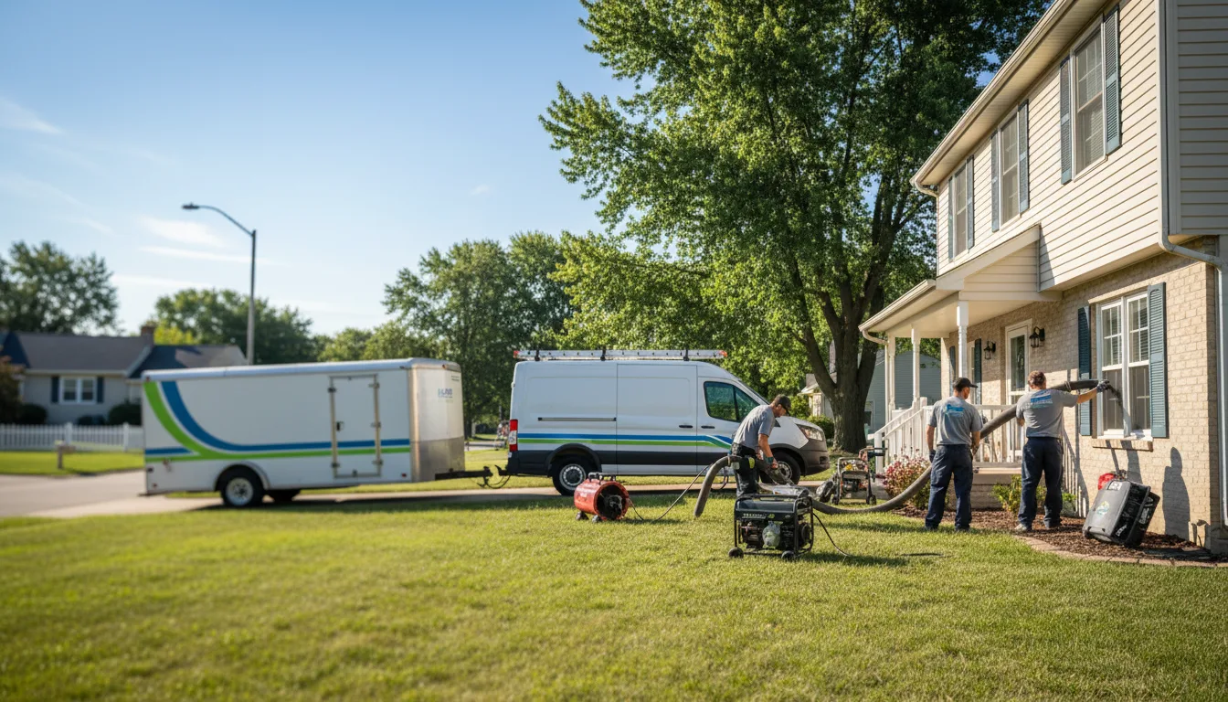 Flooded Basement Restoration And Cleanup With Repair in Fayville, MA near me